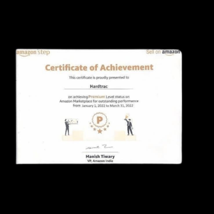 Amazon Premium Sellers Level Certificate